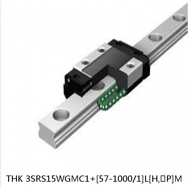 3SRS15WGMC1+[57-1000/1]L[H,​P]M THK Miniature Linear Guide Full Ball SRS-G Accuracy and Preload Selectable
