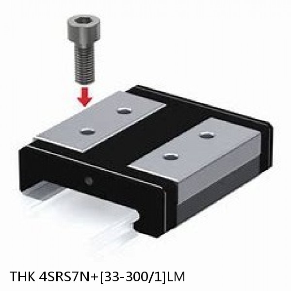 4SRS7N+[33-300/1]LM THK Miniature Linear Guide Caged Ball SRS Series