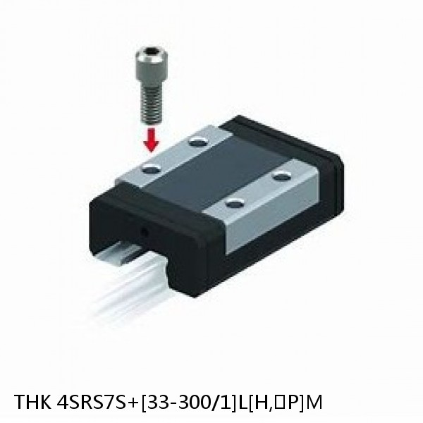 4SRS7S+[33-300/1]L[H,​P]M THK Miniature Linear Guide Caged Ball SRS Series