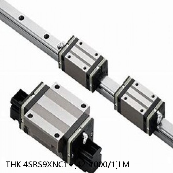 4SRS9XNC1+[42-1000/1]LM THK Miniature Linear Guide Caged Ball SRS Series