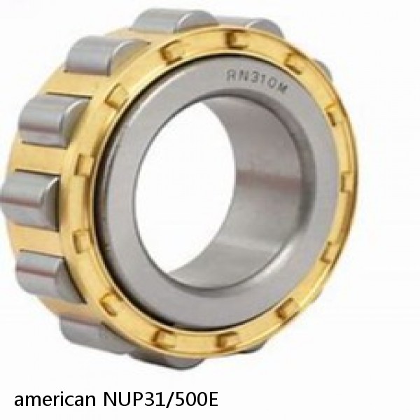 american NUP31/500E SINGLE ROW CYLINDRICAL ROLLER BEARING