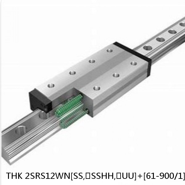 2SRS12WN[SS,​SSHH,​UU]+[61-900/1]LM THK Miniature Linear Guide Caged Ball SRS Series