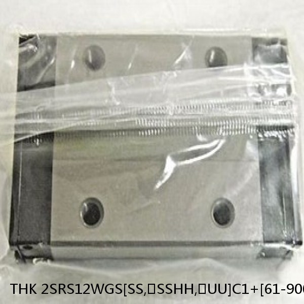 2SRS12WGS[SS,​SSHH,​UU]C1+[61-900/1]LM THK Miniature Linear Guide Full Ball SRS-G Accuracy and Preload Selectable