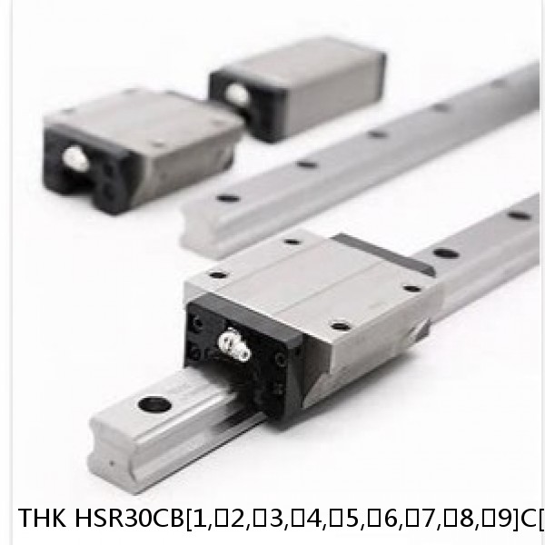 HSR30CB[1,​2,​3,​4,​5,​6,​7,​8,​9]C[0,​1]M+[111-2520/1]L[H,​P,​SP,​UP]M THK Standard Linear Guide Accuracy and Preload Selectable HSR Series