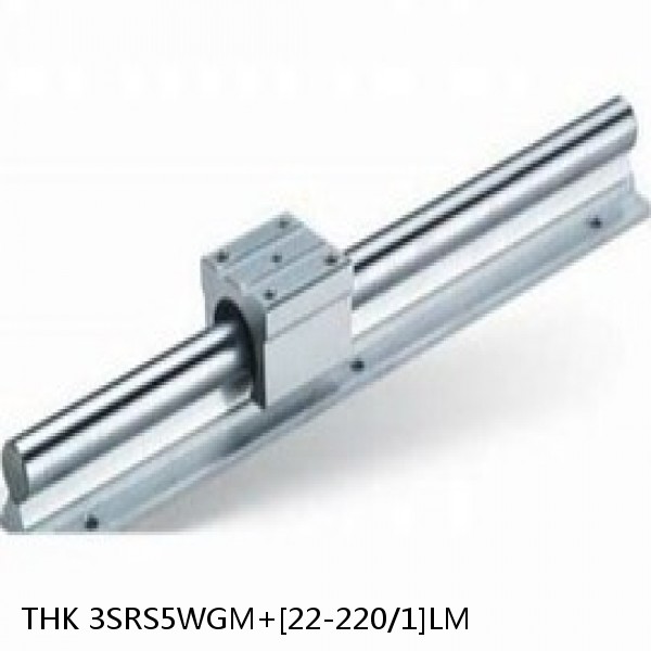 3SRS5WGM+[22-220/1]LM THK Miniature Linear Guide Full Ball SRS-G Accuracy and Preload Selectable