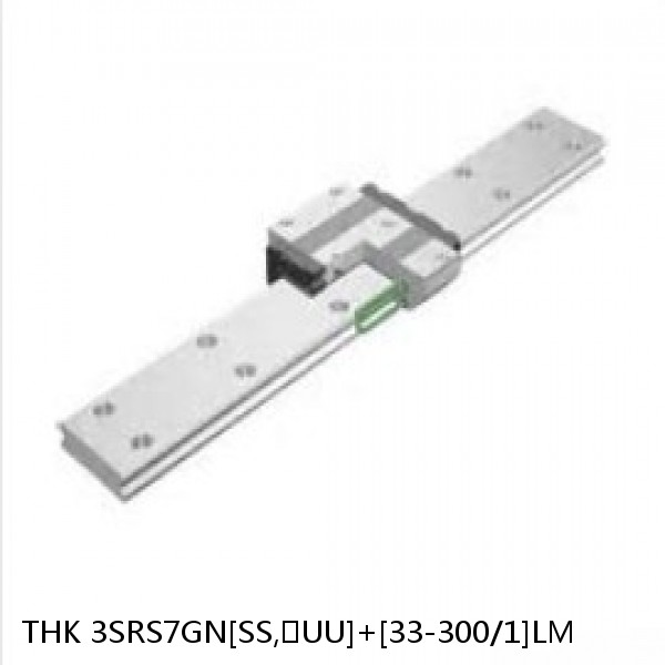 3SRS7GN[SS,​UU]+[33-300/1]LM THK Miniature Linear Guide Full Ball SRS-G Accuracy and Preload Selectable