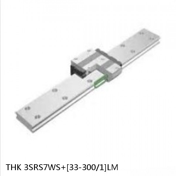 3SRS7WS+[33-300/1]LM THK Miniature Linear Guide Caged Ball SRS Series