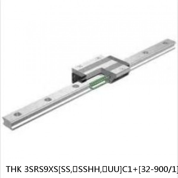3SRS9XS[SS,​SSHH,​UU]C1+[32-900/1]L[H,​P]M THK Miniature Linear Guide Caged Ball SRS Series