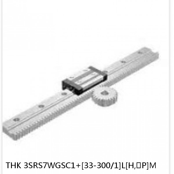 3SRS7WGSC1+[33-300/1]L[H,​P]M THK Miniature Linear Guide Full Ball SRS-G Accuracy and Preload Selectable