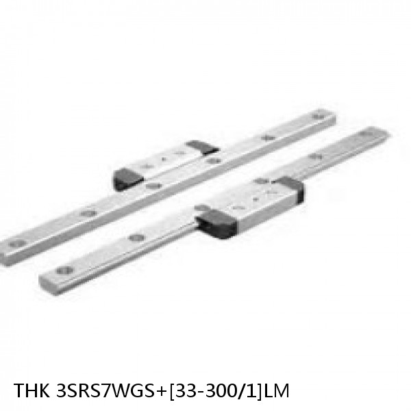 3SRS7WGS+[33-300/1]LM THK Miniature Linear Guide Full Ball SRS-G Accuracy and Preload Selectable