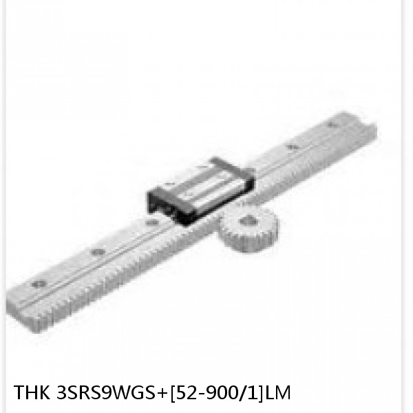 3SRS9WGS+[52-900/1]LM THK Miniature Linear Guide Full Ball SRS-G Accuracy and Preload Selectable