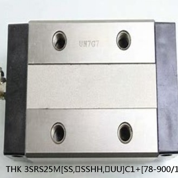 3SRS25M[SS,​SSHH,​UU]C1+[78-900/1]LM THK Miniature Linear Guide Caged Ball SRS Series
