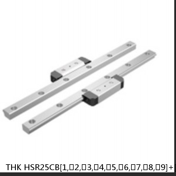 HSR25CB[1,​2,​3,​4,​5,​6,​7,​8,​9]+[97-3000/1]L THK Standard Linear Guide Accuracy and Preload Selectable HSR Series