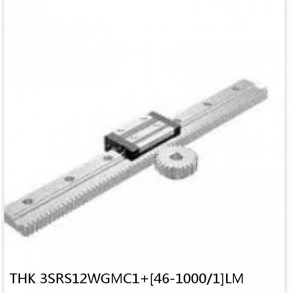 3SRS12WGMC1+[46-1000/1]LM THK Miniature Linear Guide Full Ball SRS-G Accuracy and Preload Selectable
